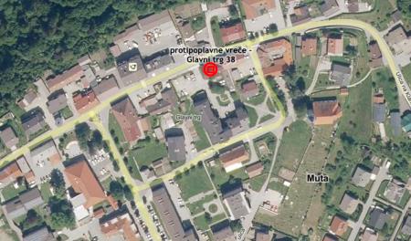 Lokacija - protipoplavne vreče